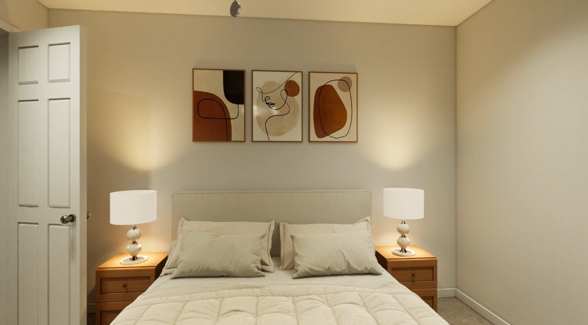 12110 Corsicana Trail, Unit 19B Manor, TX 78653 - Photo 3 of 23 View of bedroom