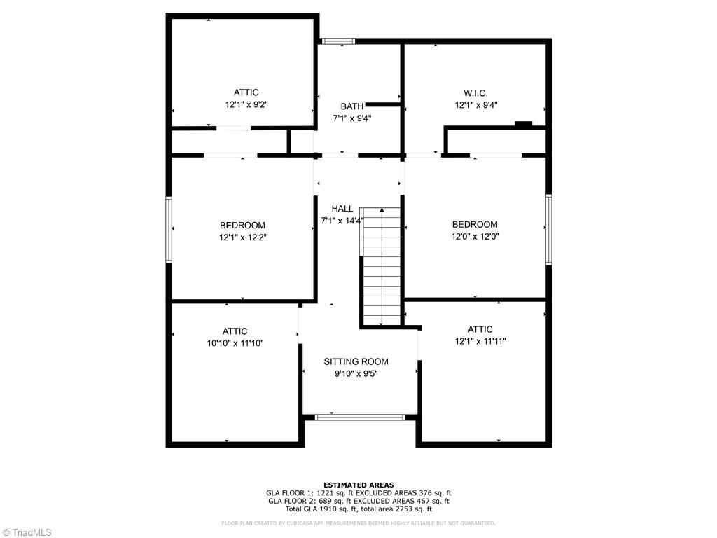 129 Kidd Road Colfax, NC 27235 - Photo 45 of 45 Second Floor