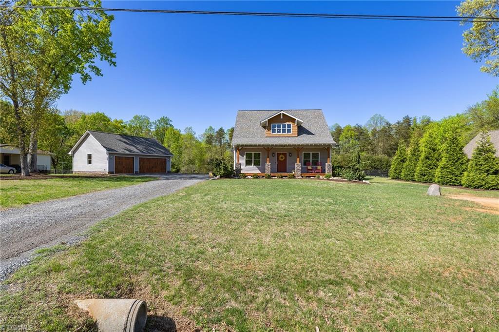 129 Kidd Road Colfax, NC 27235 - Photo 5 of 45 Kid Rd Front View