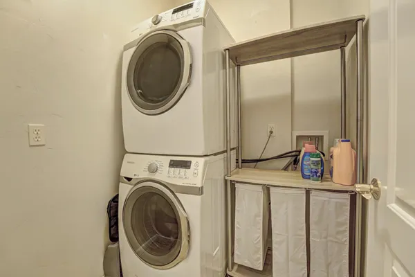 a view of a storage area