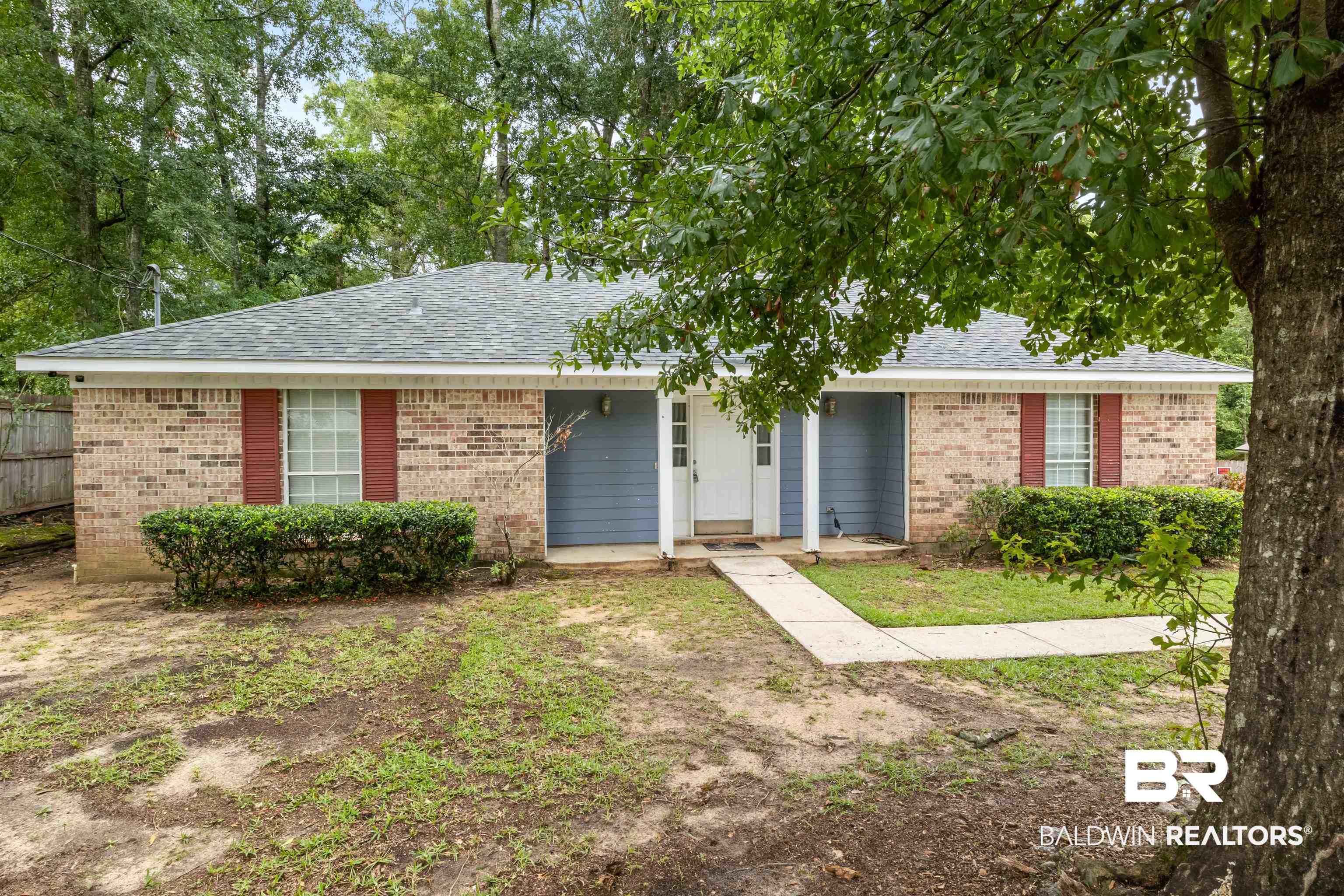 1345 Baker Court Mobile, AL 36695 - Photo 20 of 28 View of ranch-style home