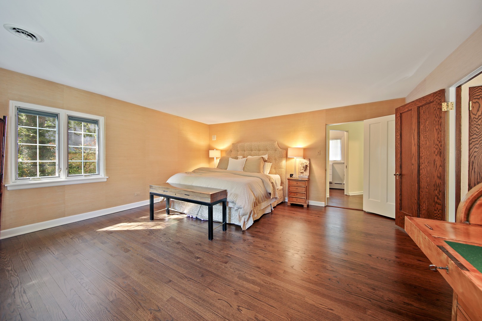 712 Taft Road Hinsdale, IL 60521 - Photo 16 of 25 a bedroom with furniture and a window