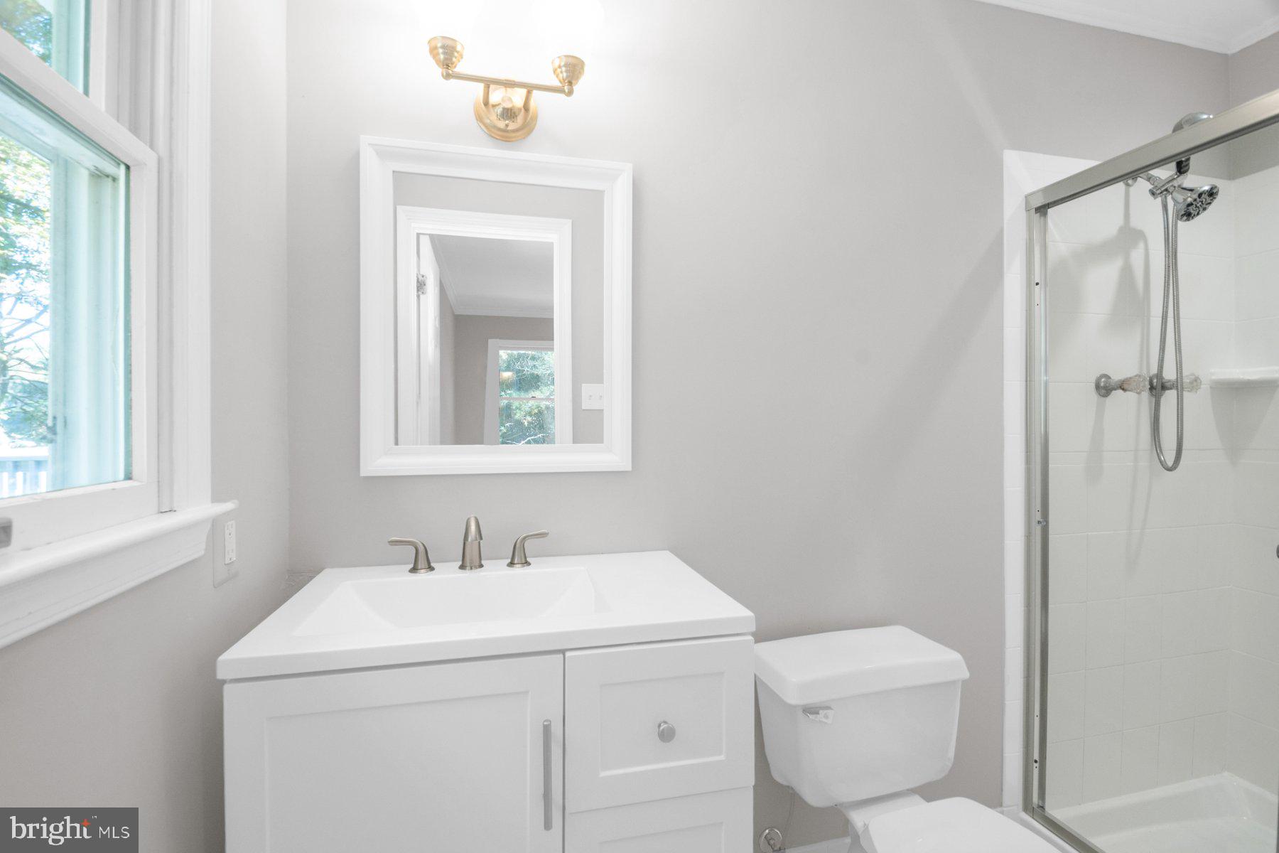 2002 Deer Park Road Finksburg, MD 21048 - Photo 21 of 36 a bathroom with a sink a toilet and a window