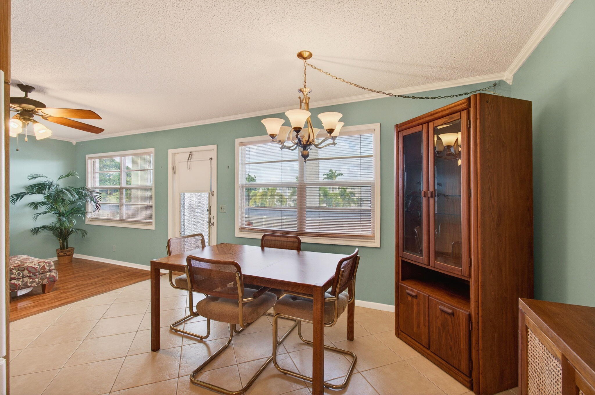 3007 Yarmouth C Boca Raton, FL 33434 - Photo 21 of 75 a view of a dining room with furniture window and outside view