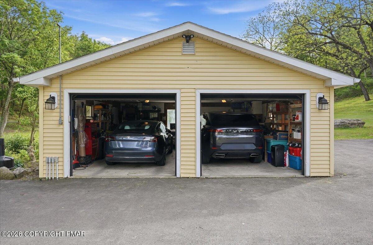 299 Brick Church Road Saylorsburg, PA 18353 - Photo 73 of 108 2-CAR GARAGE WITH CHARGING STATION