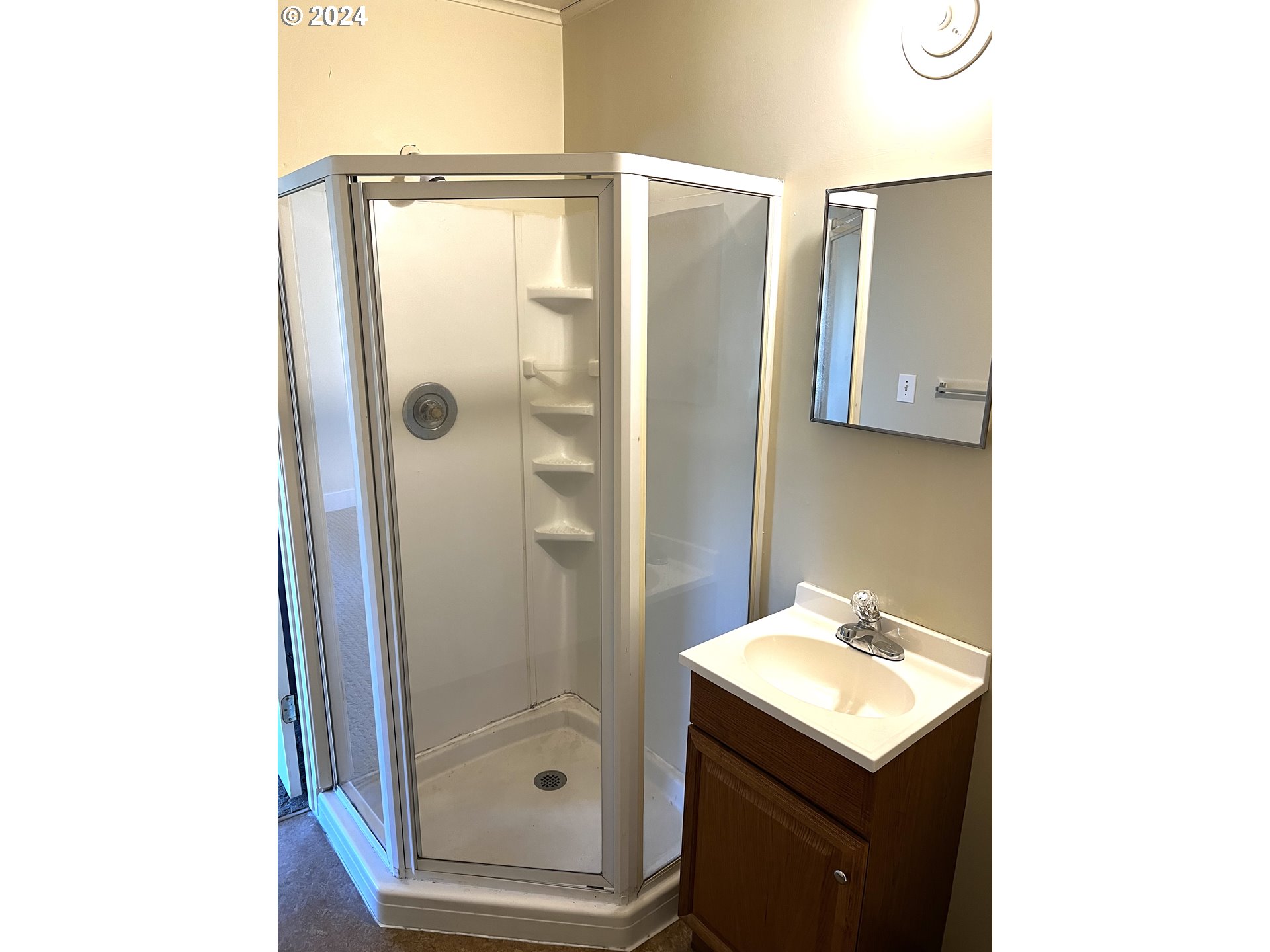 30021 Southeast Orient Drive Gresham, OR 97080 - Photo 26 of 27 a bathroom with a shower and mirror