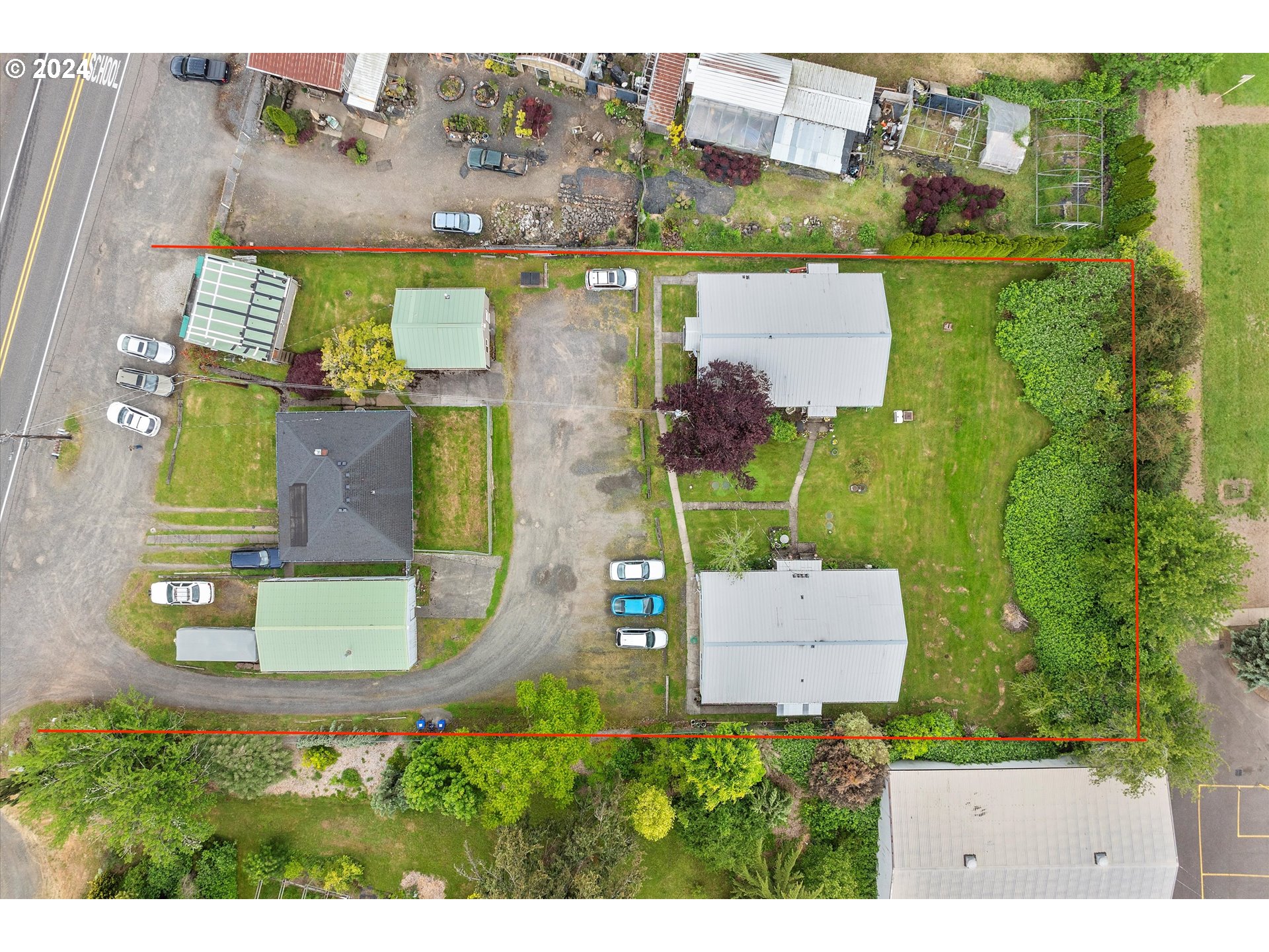 30021 Southeast Orient Drive Gresham, OR 97080 - Photo 7 of 27 aerial view of a house with a garden
