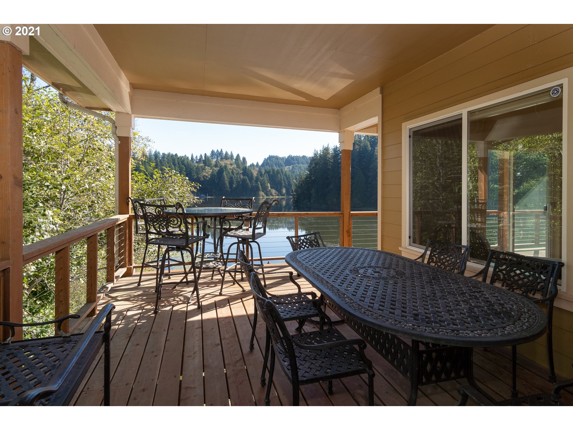 70946 Devore Arm Road Lakeside, OR 97449 - Photo 33 of 48 a view of balcony and patio