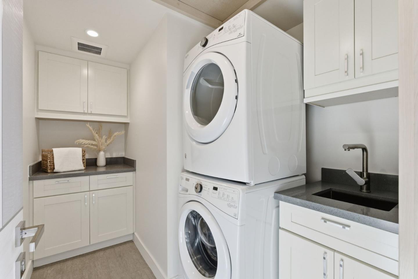 1705 Lawrence Road Santa Clara, CA 95051 - Photo 27 of 45 a utility room with sink dryer and washer
