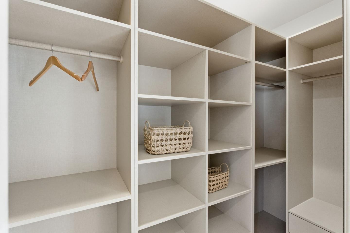 1705 Lawrence Road Santa Clara, CA 95051 - Photo 37 of 45 a view of walk in closet with empty racks