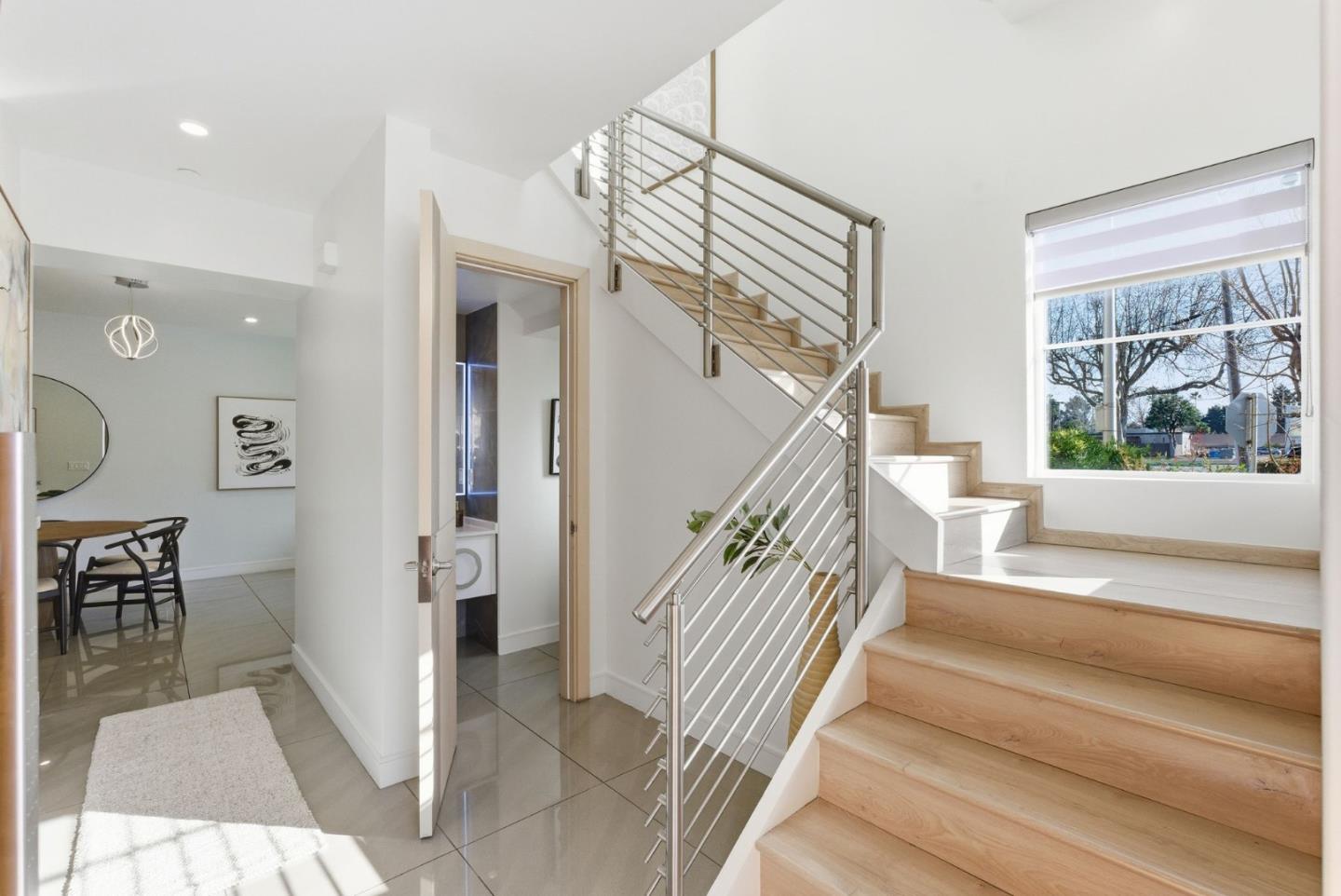 1705 Lawrence Road Santa Clara, CA 95051 - Photo 5 of 45 a view of entryway and hall with wooden floor