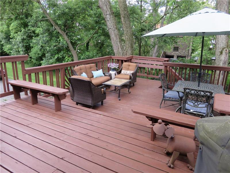 1069 Washington Road Pittsburgh, PA 15228 - Photo 6 of 19 Deck with built-in gas grill