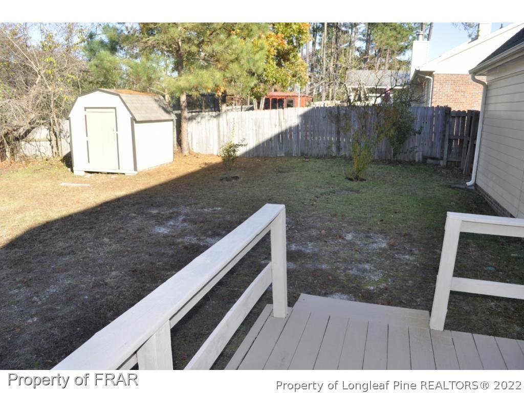 410 Saddle Ridge Road Fayetteville, NC 28311 - Photo 28 of 31 a view of outdoor space and yard