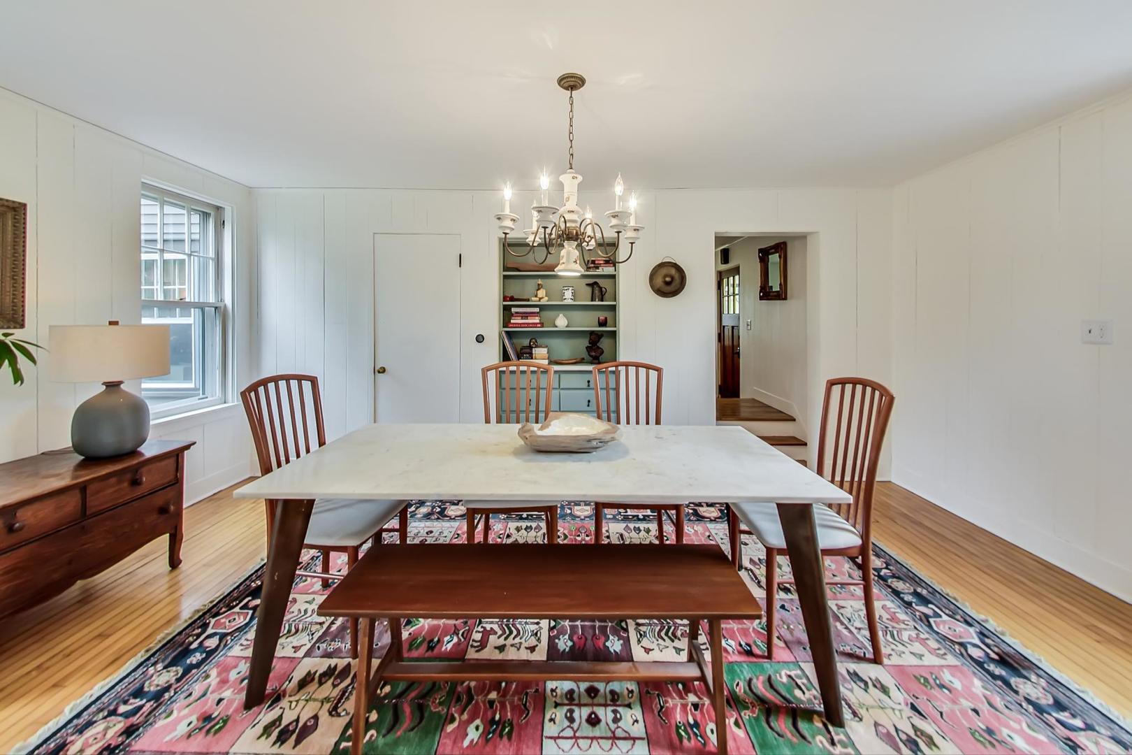 20792 Illinois Rte 59 Barrington, IL 60010 - Photo 10 of 35 a view of a dining room with furniture window and wooden floor