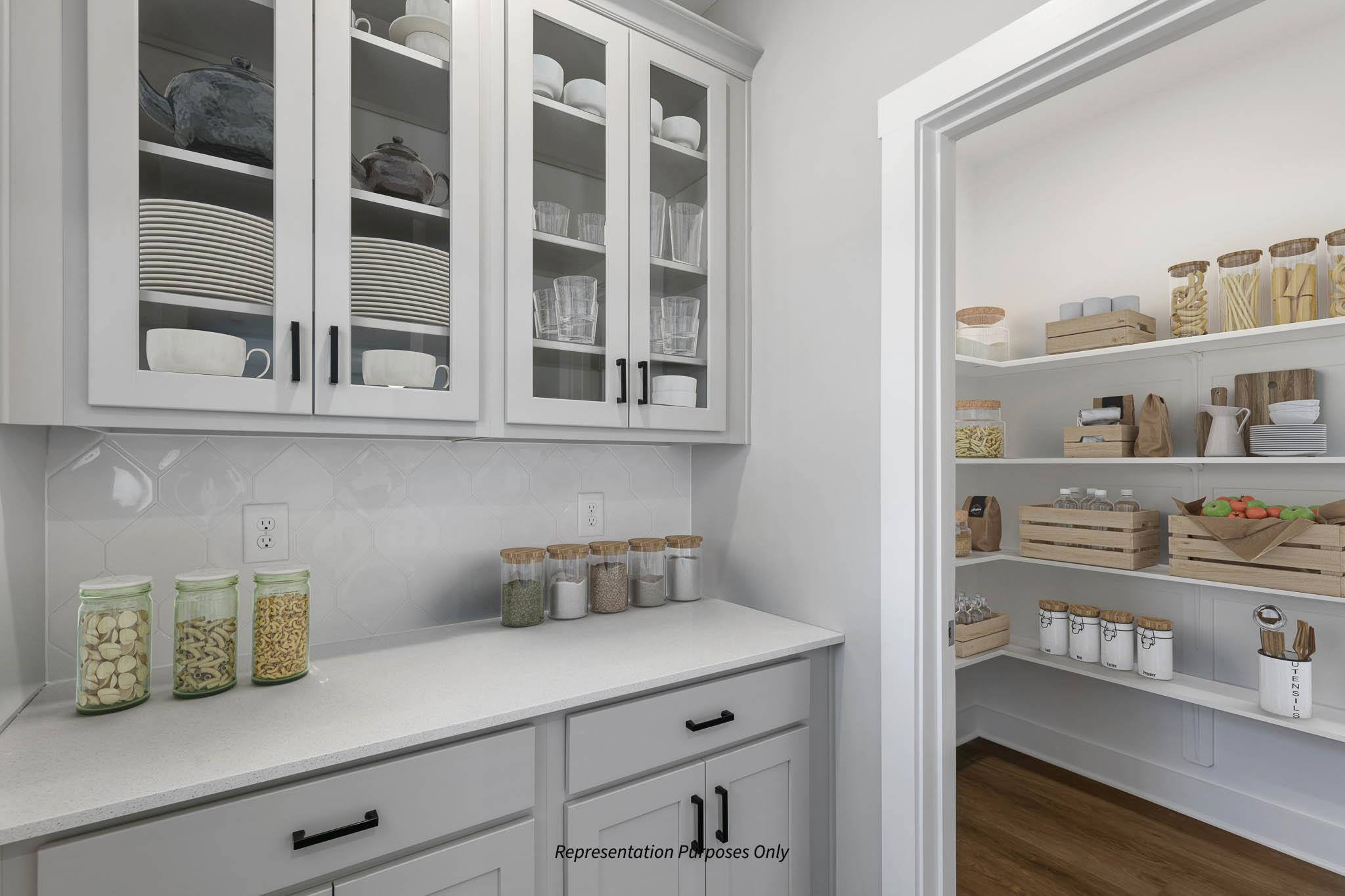 142 Beacon Hl Road Lillington, NC 27546 - Photo 17 of 38 a kitchen with a microwave and cabinets