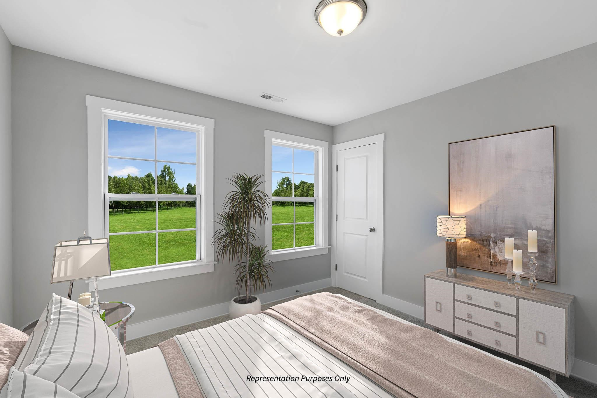 142 Beacon Hl Road Lillington, NC 27546 - Photo 34 of 38 a bedroom with a bed and a window