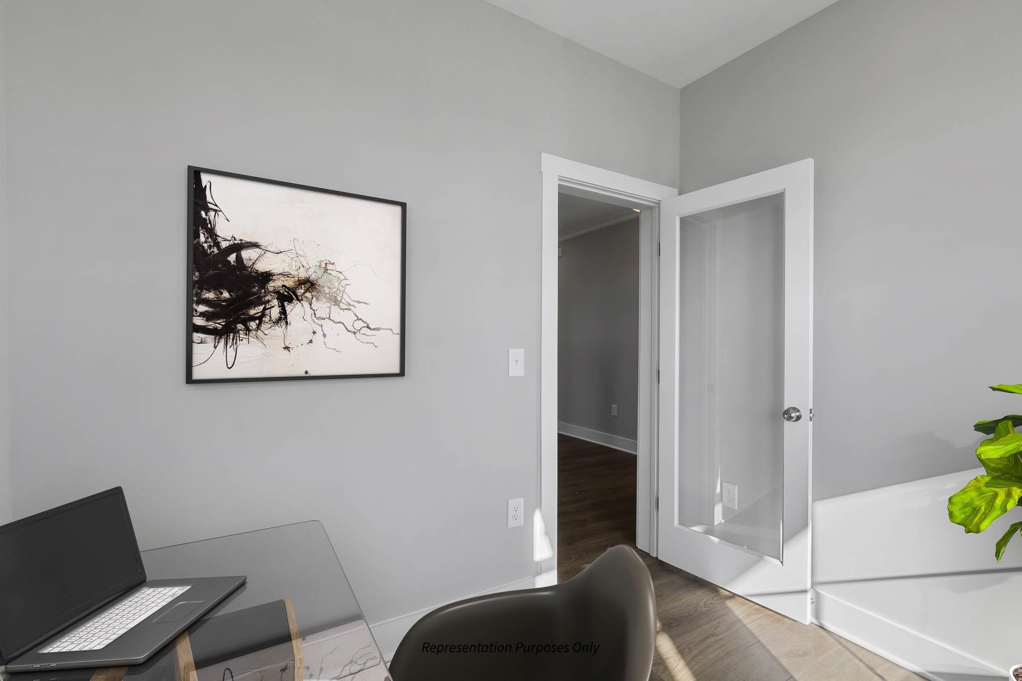 142 Beacon Hl Road Lillington, NC 27546 - Photo 7 of 38 a view of a hallway with furniture and door