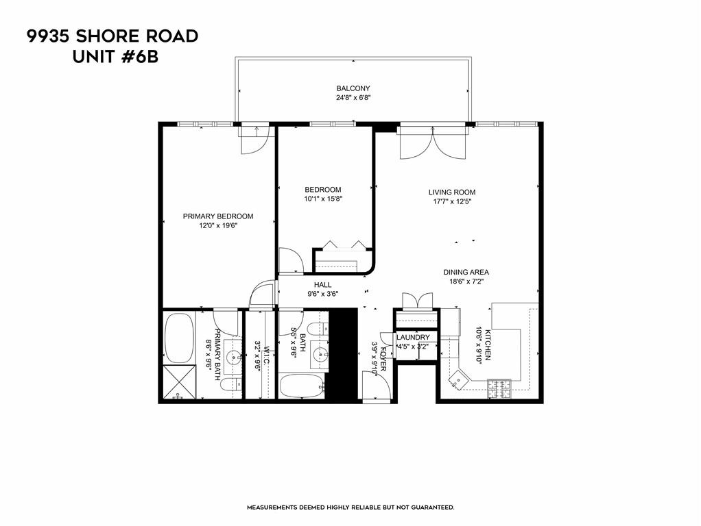 9935 Shore Road, Unit 6B Brooklyn, NY 11209 - Photo 7 of 9 a picture of a bench in the window