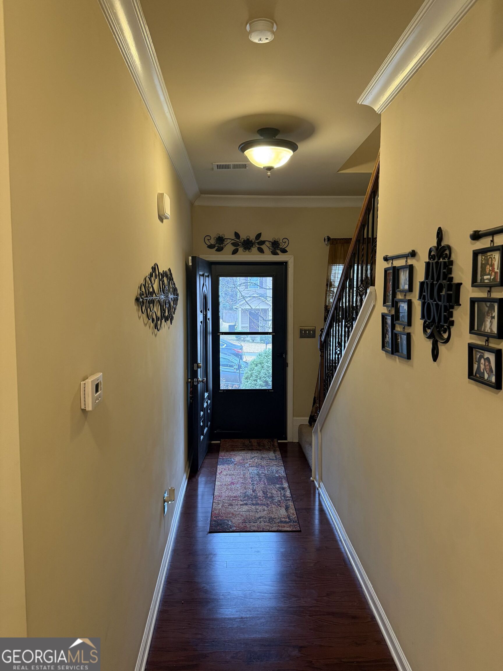 4815 Longview Run Decatur, GA 30035 - Photo 11 of 25 a view of a hallway with wooden floor