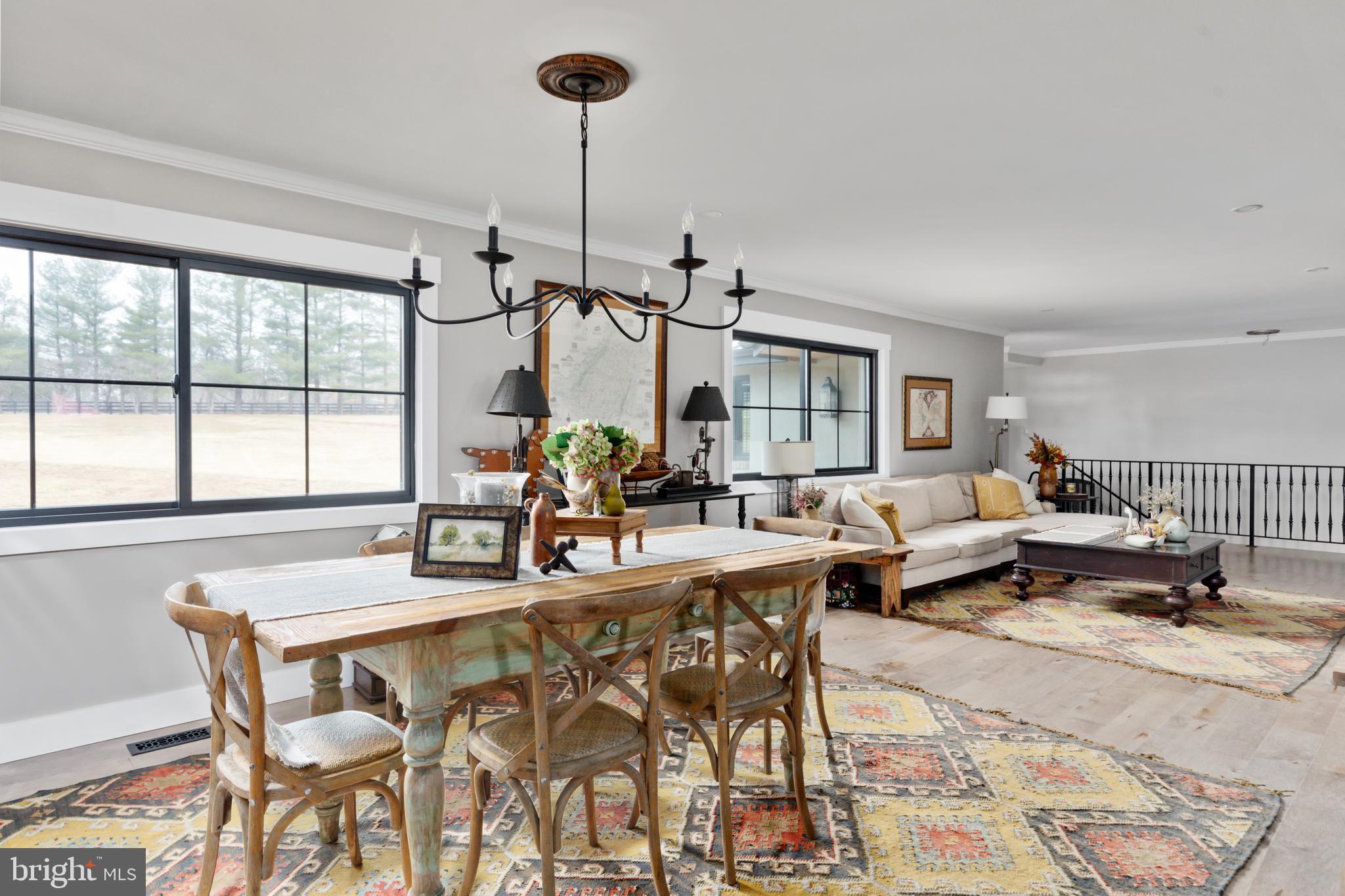 7464 Wilson Road Warrenton, VA 20186 - Photo 6 of 22 a dining room with furniture and window