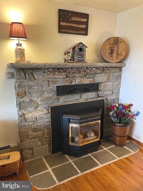 41 Blooming Grove Road Hanover, PA 17331 - Photo 5 of 39 Butler stone Fireplace in LR