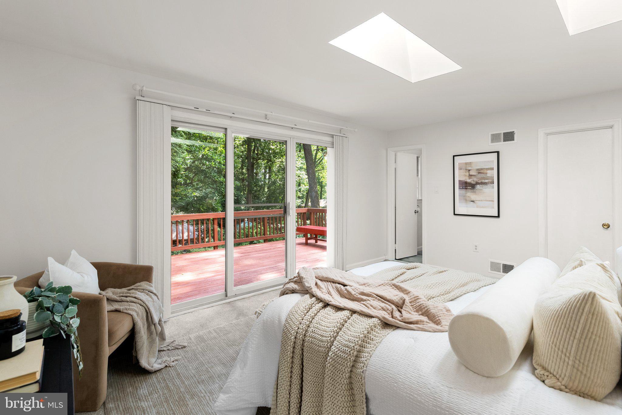 200 Eldrid Drive Silver Spring, MD 20904 - Photo 22 of 44 a bedroom with a bed and a large window