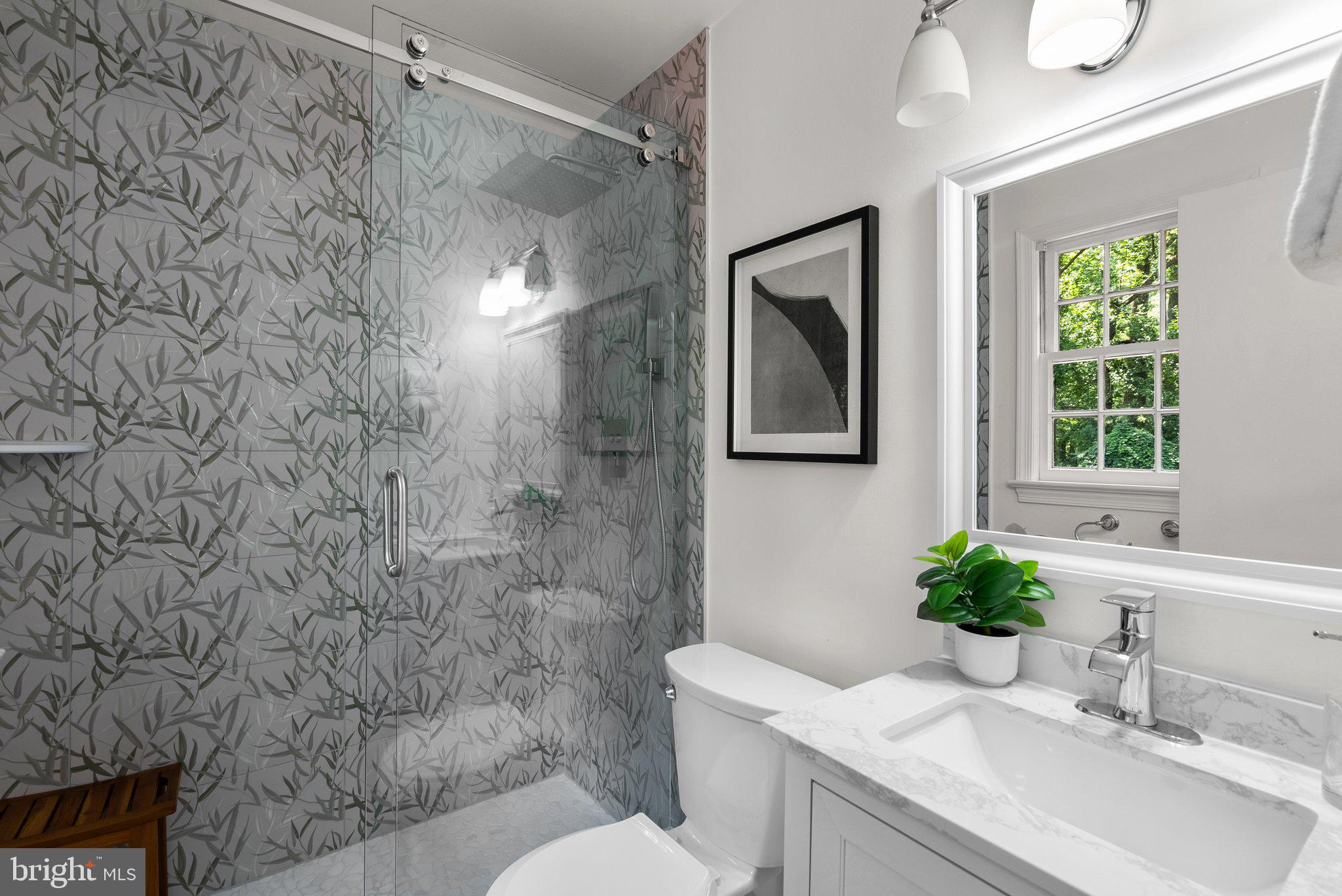 200 Eldrid Drive Silver Spring, MD 20904 - Photo 24 of 44 a bathroom with a sink and mirror with toilet