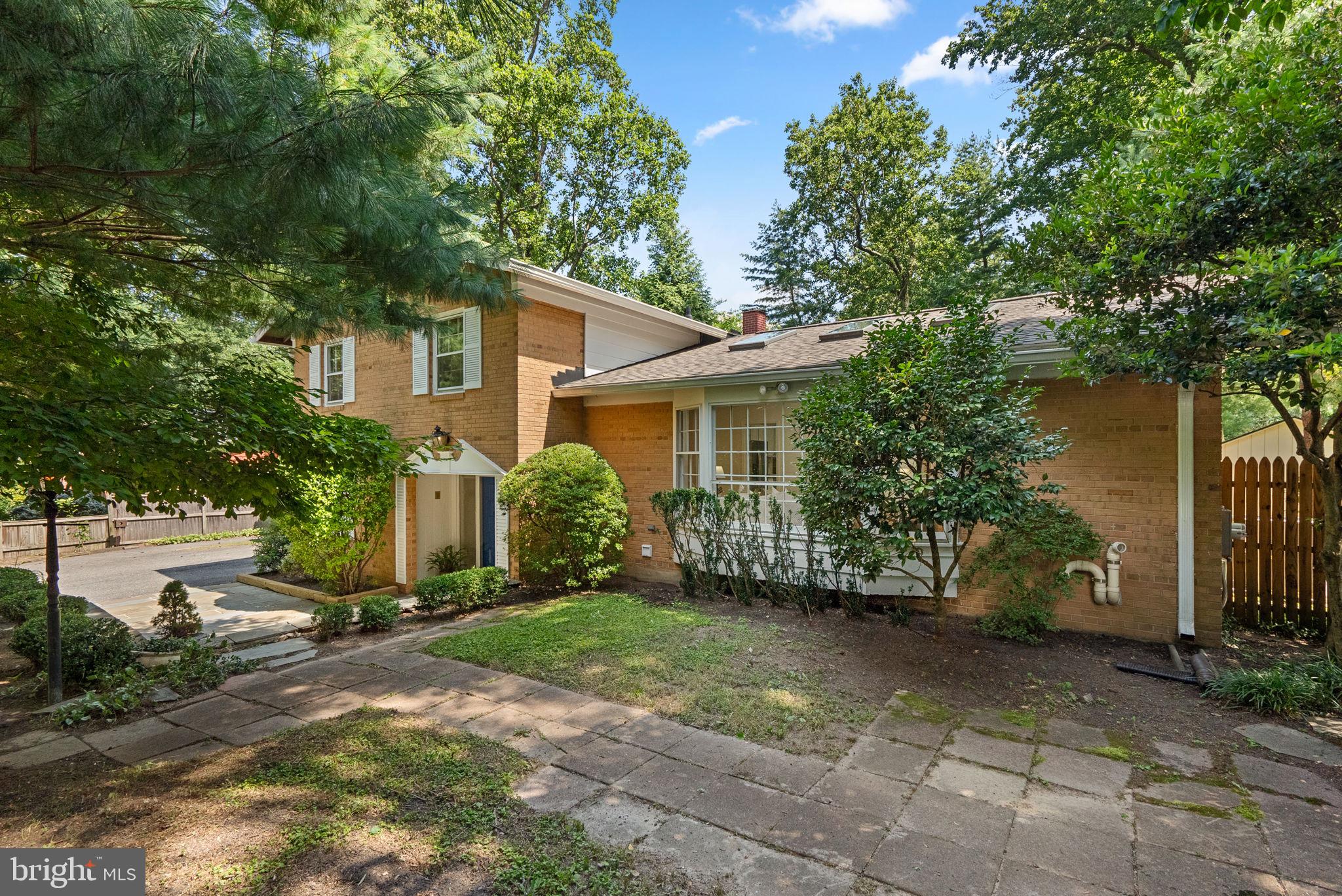 200 Eldrid Drive Silver Spring, MD 20904 - Photo 3 of 44 a front view of a house with a garden