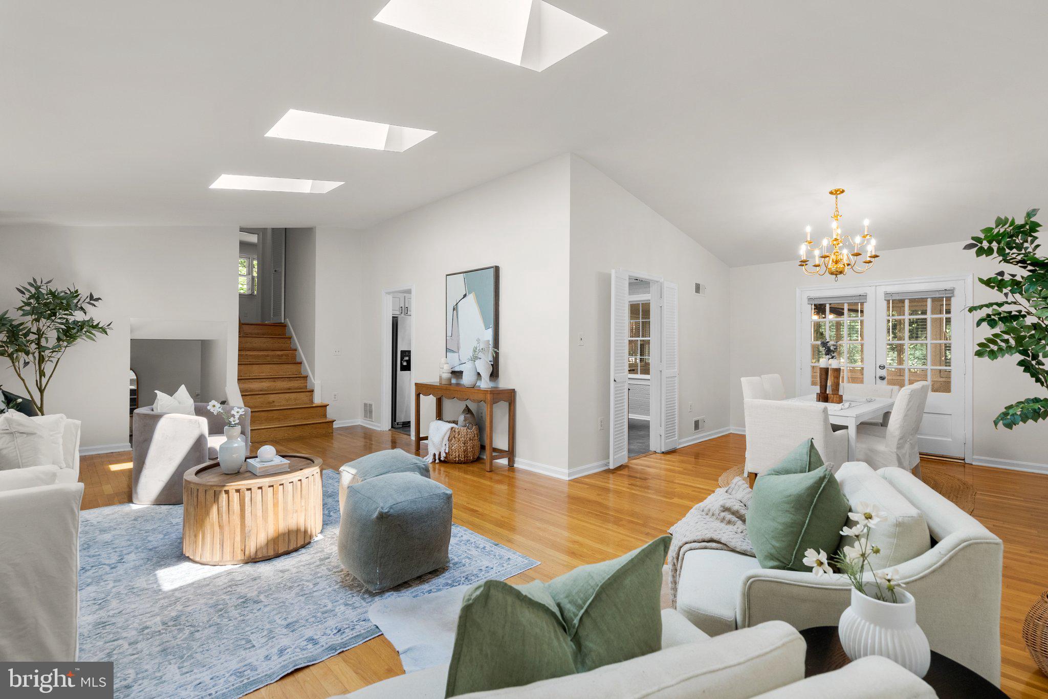 200 Eldrid Drive Silver Spring, MD 20904 - Photo 7 of 44 a living room with furniture and wooden floor