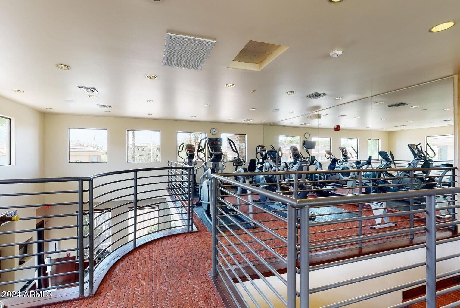 6900 East Princess Drive, Unit 2111 Phoenix, AZ 85054 - Photo 18 of 18 a view of a room with gym equipment