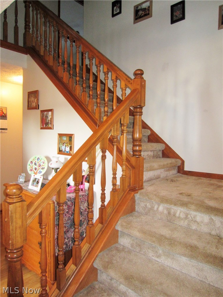 24021 Foster Road Litchfield, OH 44253 - Photo 4 of 34 Inviting foyer with beautiful staircase!