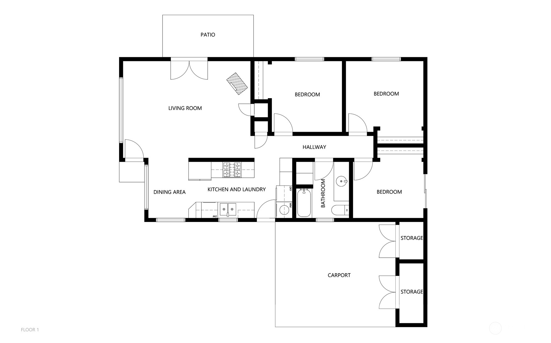 6912 Old Guide Road Lynden, WA 98264 - Photo 3 of 37 a picture of a floor plan