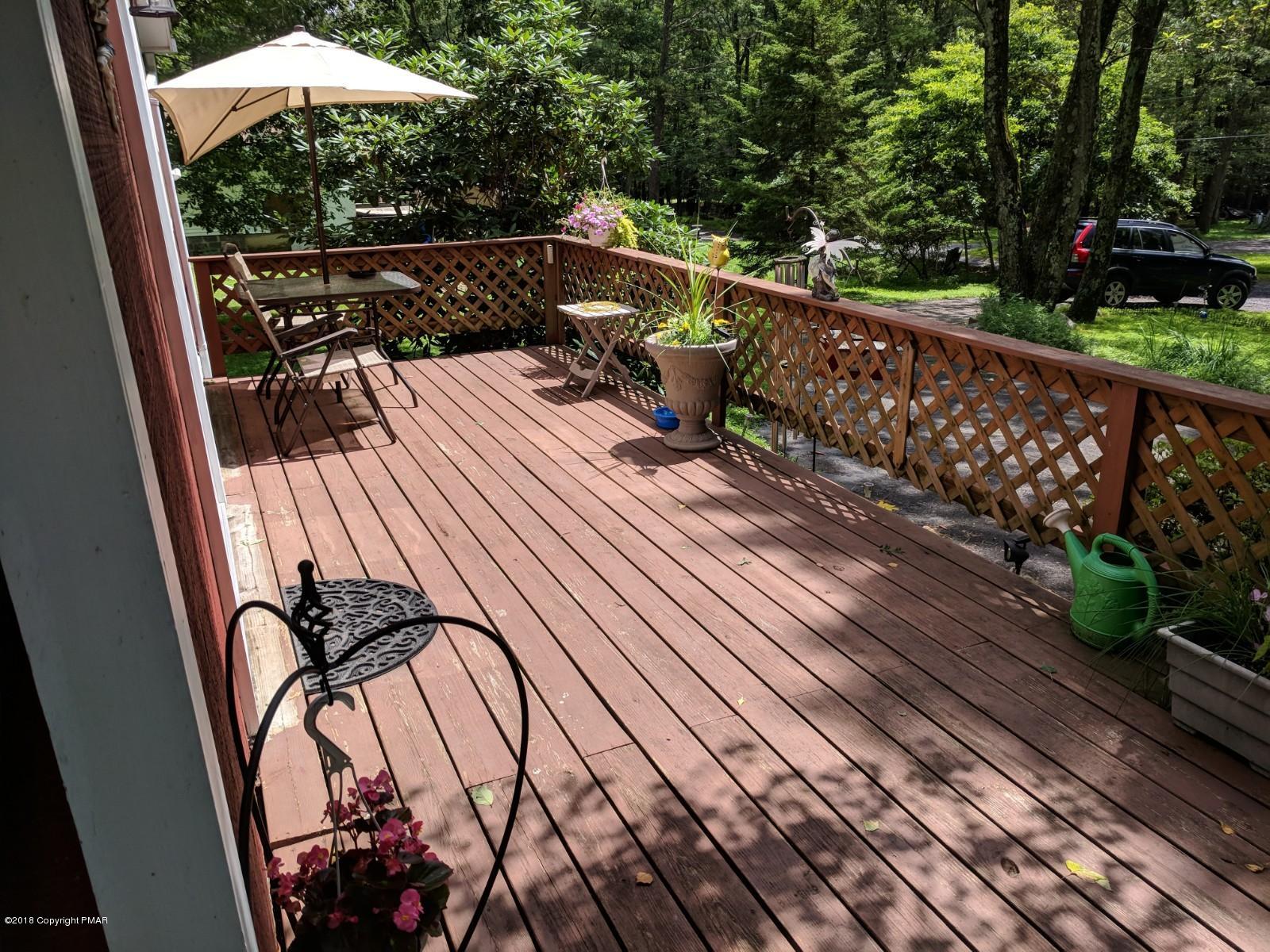 1109 Bracts Road Effort, PA 18330 - Photo 20 of 31 a view of a balcony with wooden floor