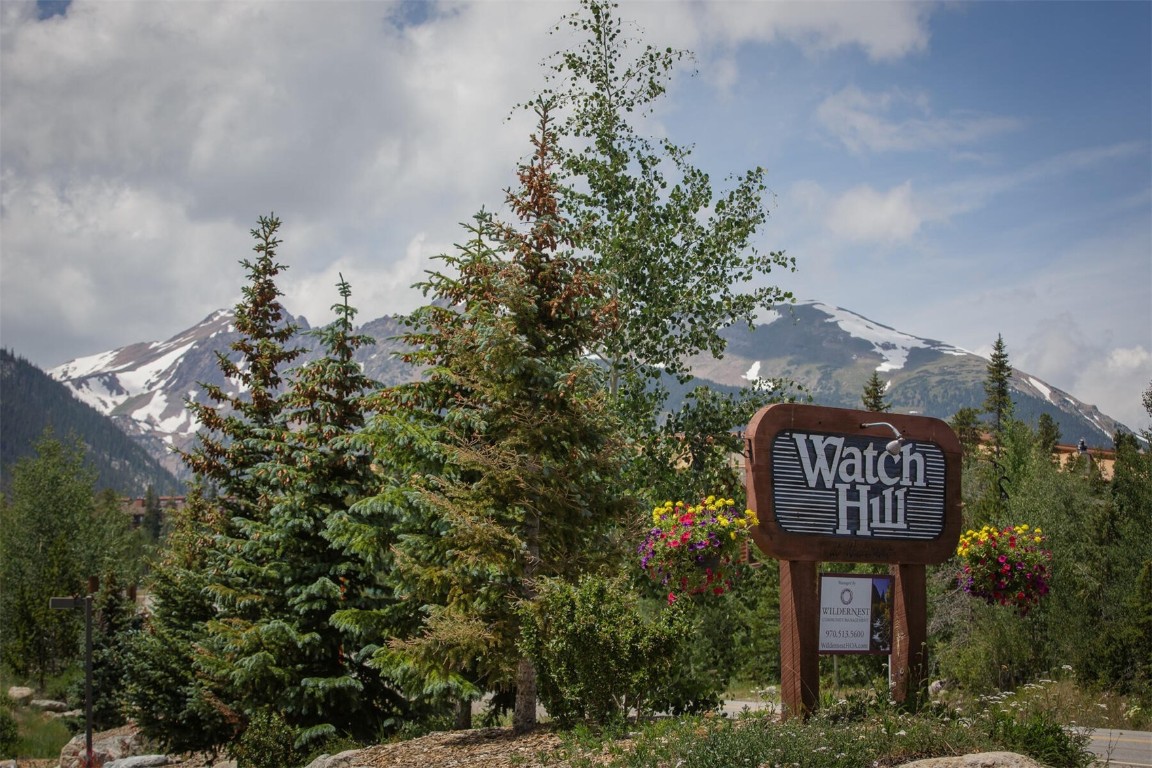 95600 Ryan Gulch Road, Unit 631 Silverthorne, CO 80498 - Photo 44 of 44 a sign on the side of a road