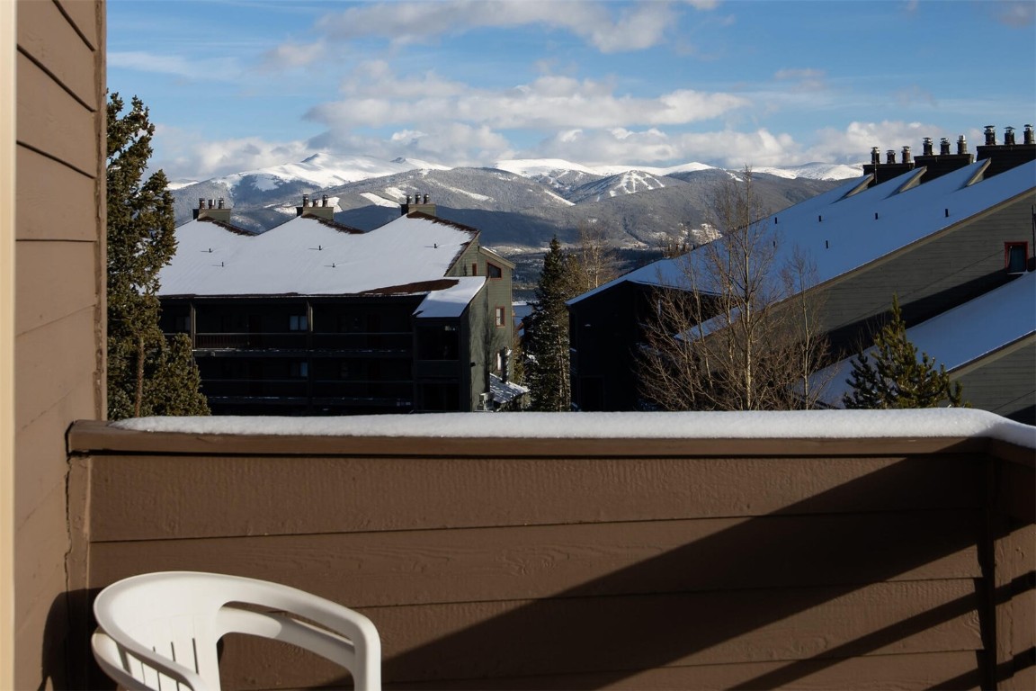 95600 Ryan Gulch Road, Unit 631 Silverthorne, CO 80498 - Photo 6 of 44 a view of balcony and patio