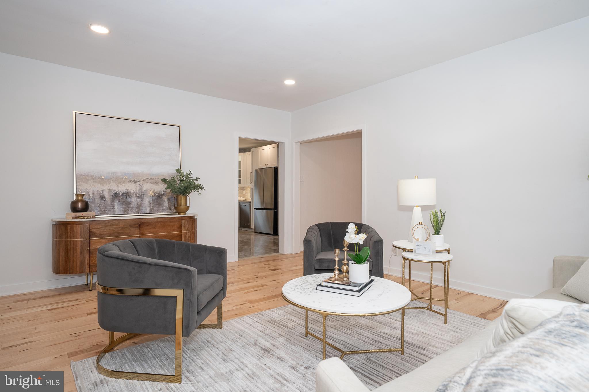 115 David Road Bala Cynwyd, PA 19004 - Photo 7 of 56 Another view of L.R. leading to kit. and F.R.