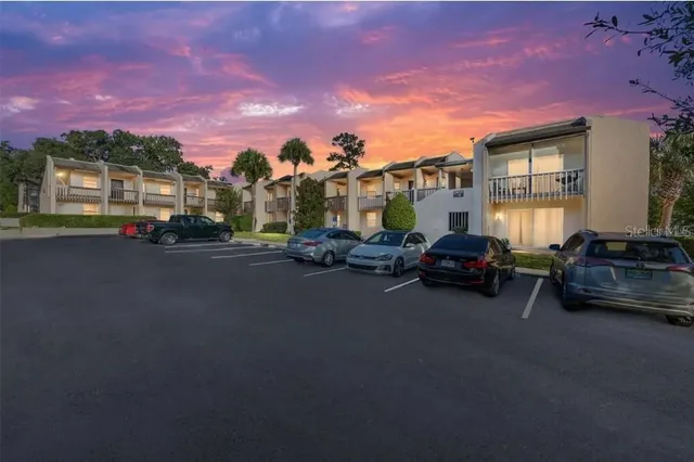 a view of a street in front of a house
