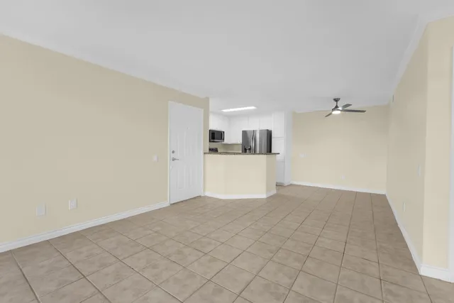 a view of an empty room with window