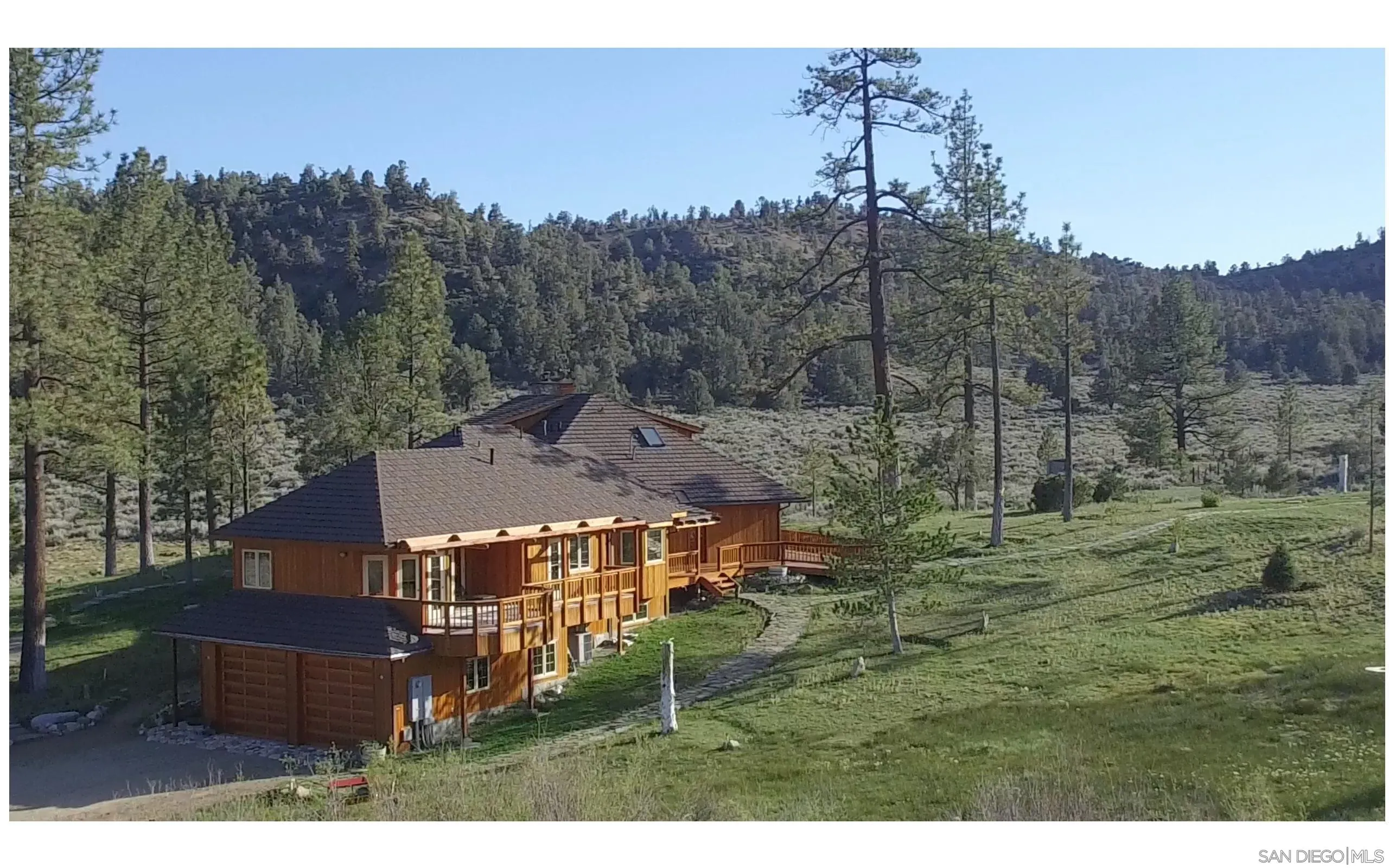 32890 Seymour Canyon Road Frazier Park, CA 93225 - Photo 3 of 17 a view of a house with a yard