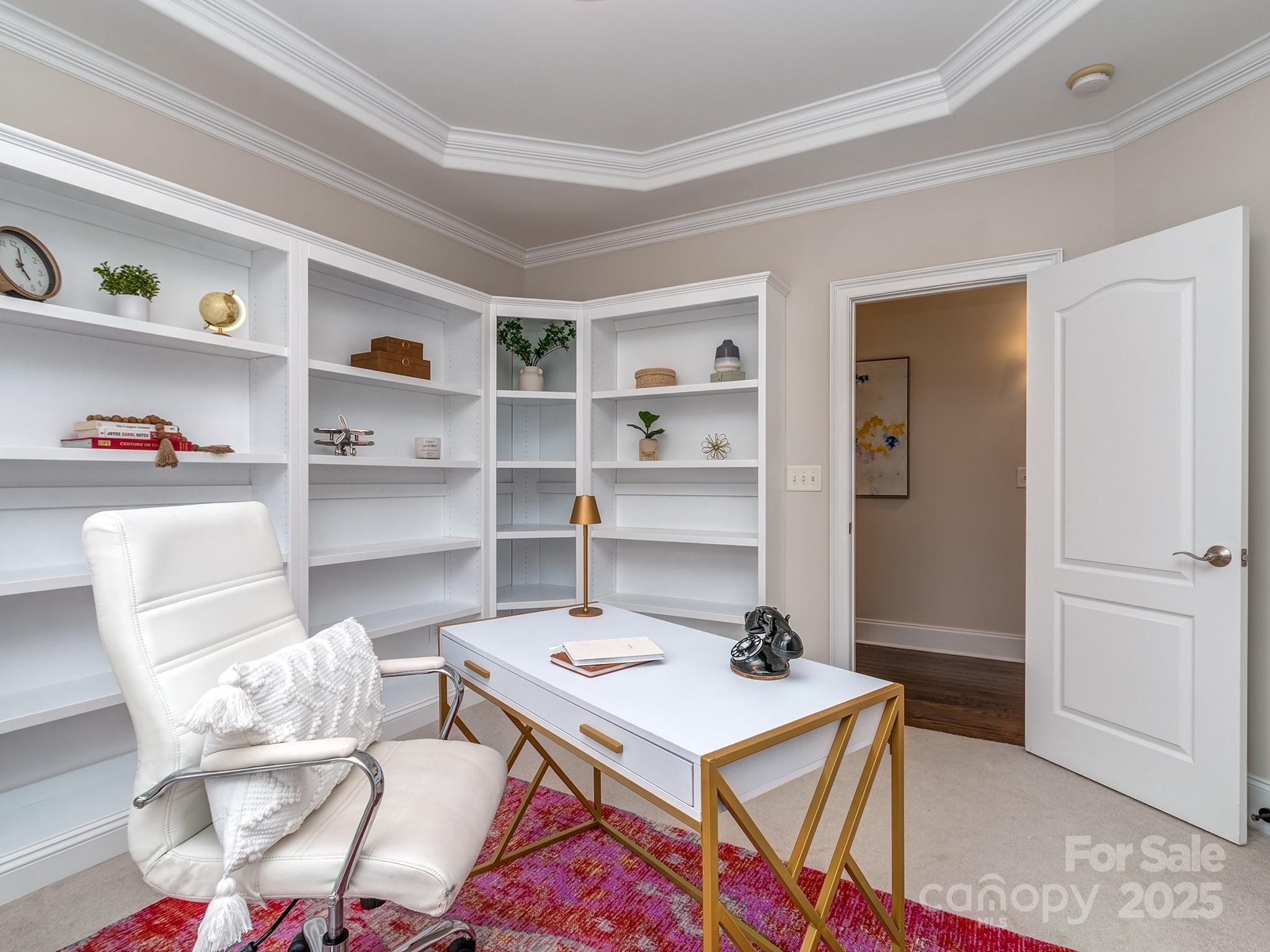 8208 Wingard Road Waxhaw, NC 28173 - Photo 25 of 41 a room with a table and a workspace