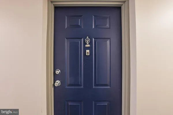 a view of front door