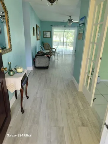 a view of a bathroom with a toilet