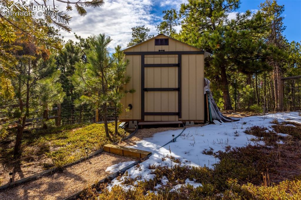 505 Cimarron Road Monument, CO 80132 - Photo 50 of 50 Shed stays