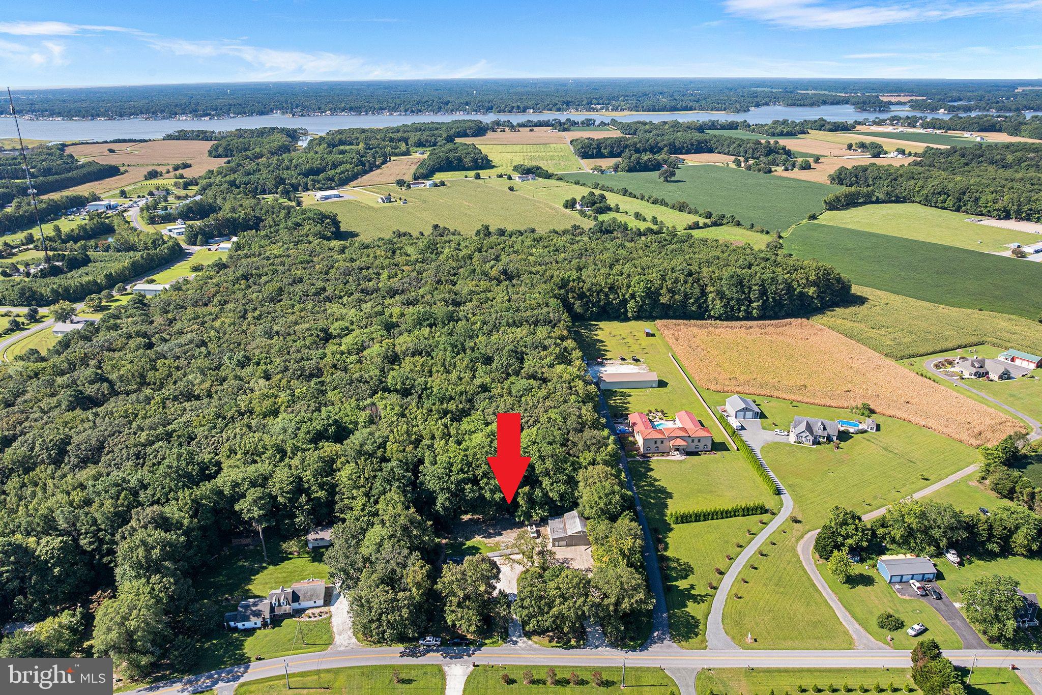 11920 Back Creek Road Bishopville, MD 21813 - Photo 5 of 38 an aerial view of swimming pool and mountain view in back