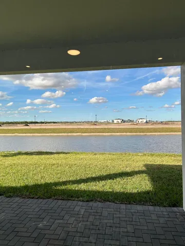 a view of an ocean and beach