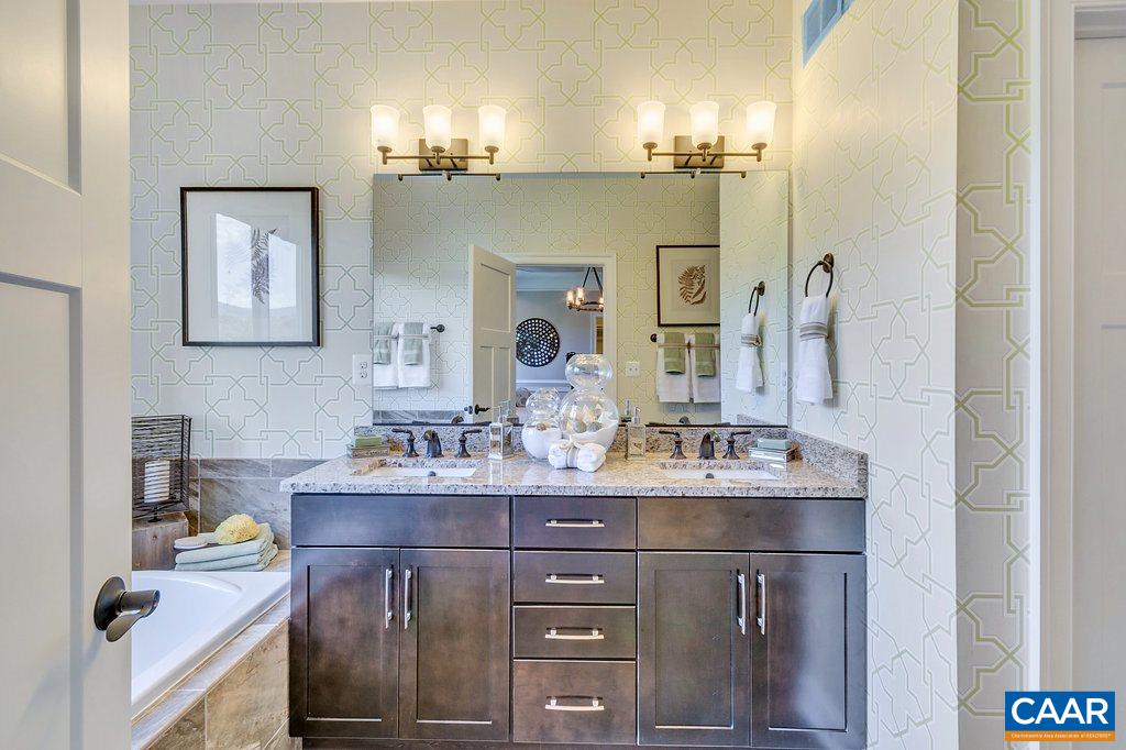 2128 Ridgetop Drive Charlottesville, VA 22903 - Photo 31 of 46 a bathroom with a double vanity sink mirror and double