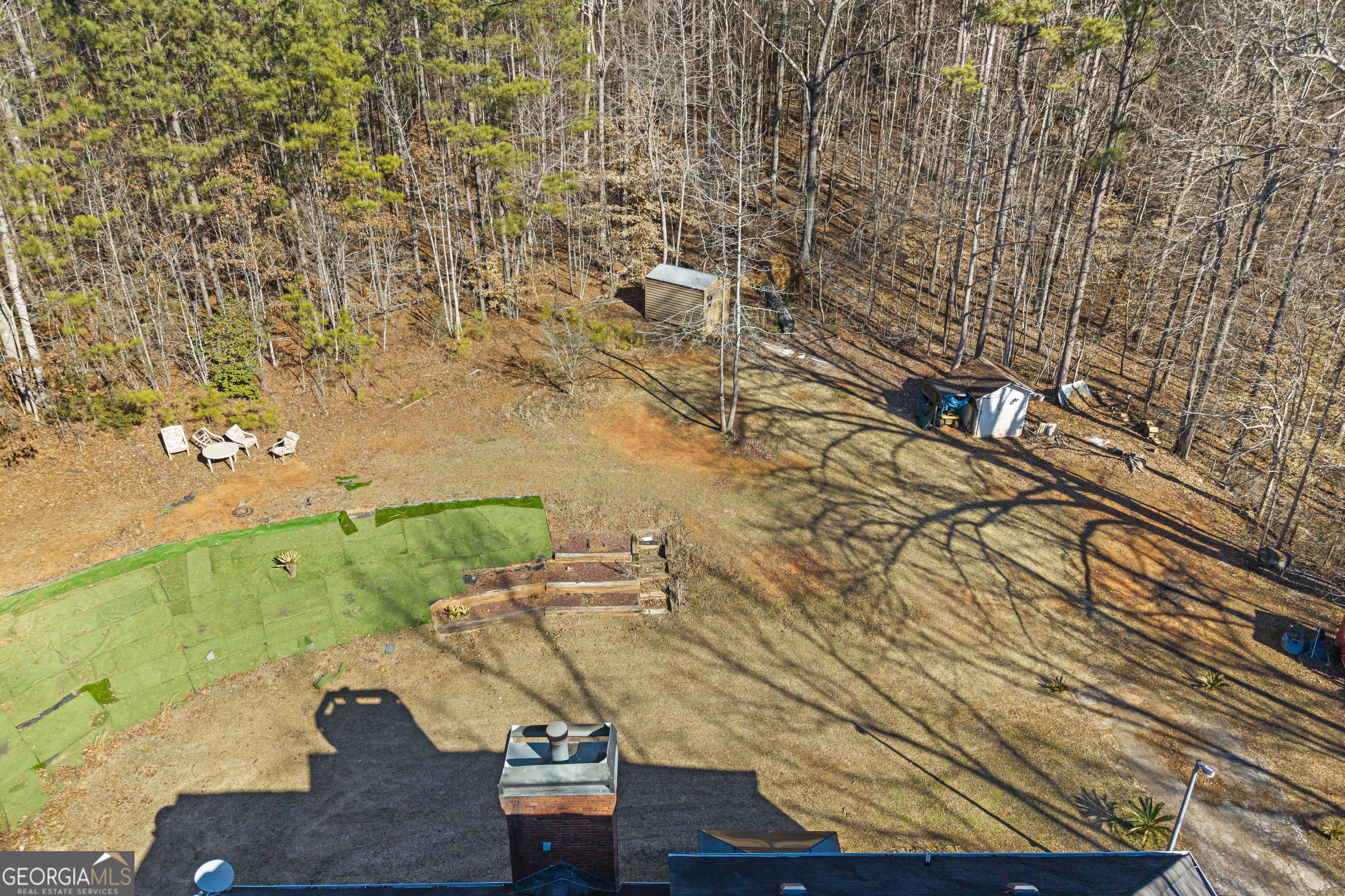 2498 Highway 212 Covington, GA 30016 - Photo 65 of 74 an aerial view of residential houses with outdoor space