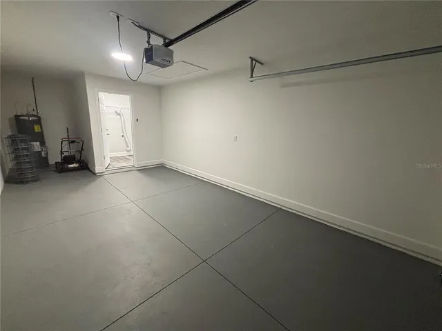 a view of a room with a utility room