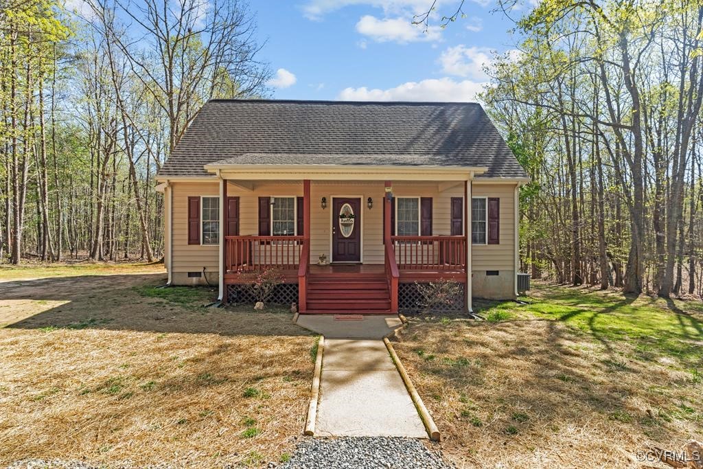 3659 New Bethel Road Meherrin, VA 23954 - Photo 1 of 1 View of front of property featuring crawl space, a