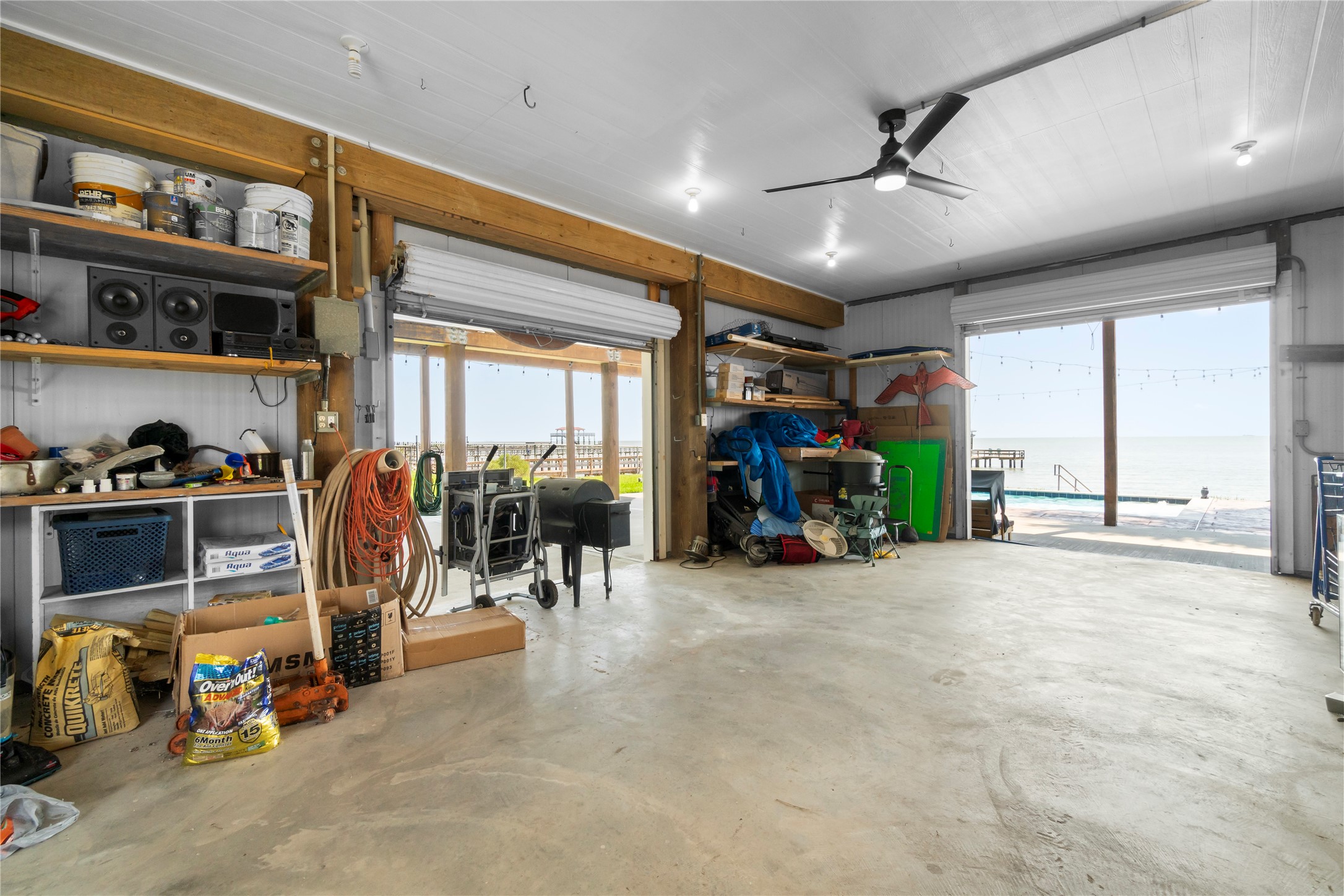 427 2nd Street San Leon, TX 77539 - Photo 29 of 30 a view of a room with gym equipment